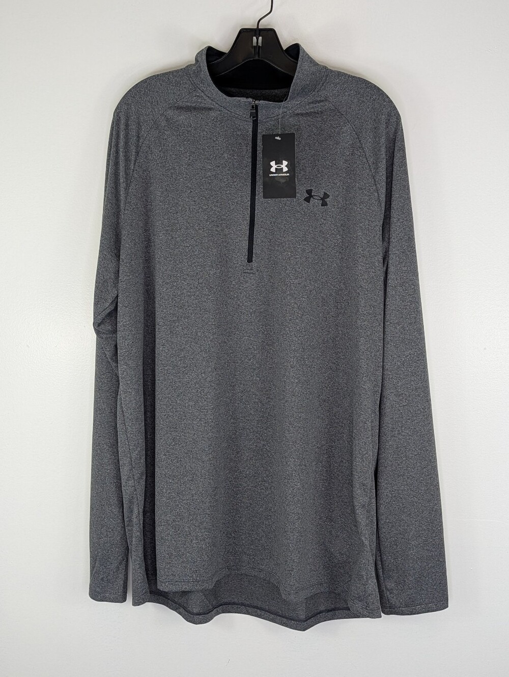 Under Armour Pullover Mens XL Tall Loose Fit UA Tech 2.0 1/2 Zip Long Sleeve XLT